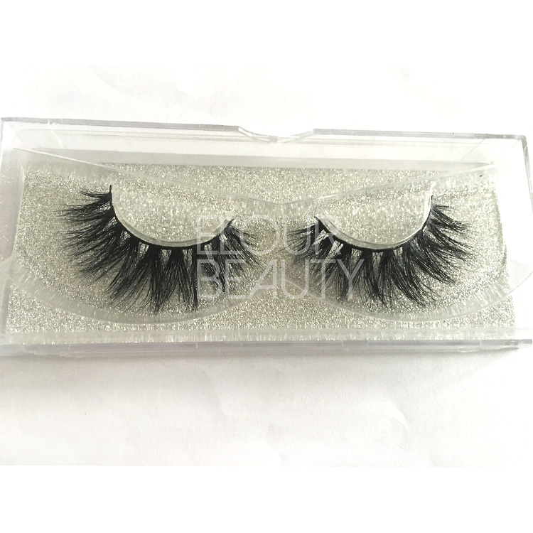 Factory supply wholesale mink lashes private label China ED25